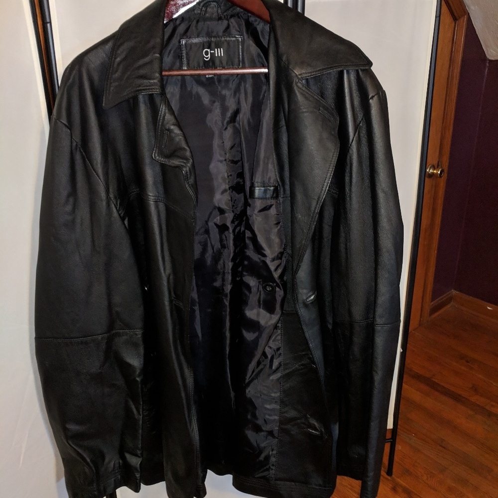 g-III NWOT, Men's Genuine Leather coat - Size 2XL